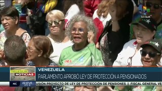 En Venezuela Asamblea Nacional aprobó ley de protección a pensionados