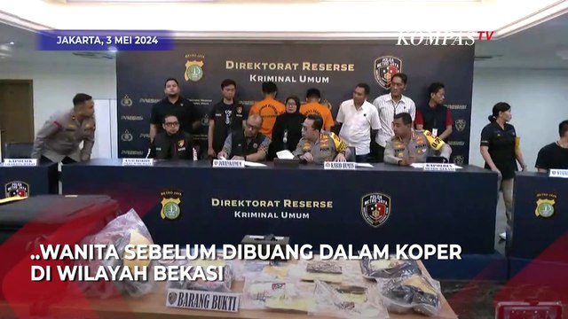 Terungkap! Ini Motif HIngga Percakapan yang Buat AARN Bunuh Wanita Dalam Koper