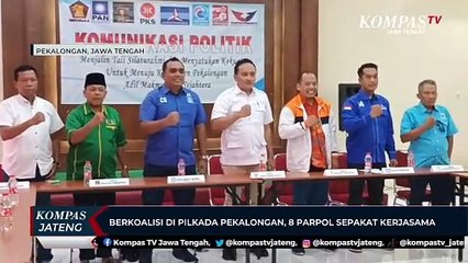 Berkoalisi di Pilkada Pekalongan, 8 Parpol Sepakat Kerjasama