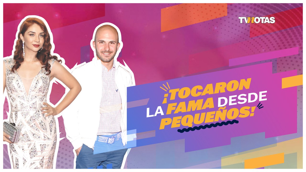 ¡Daniela Luján e Imanol tocaron la fama desde pequeños!
