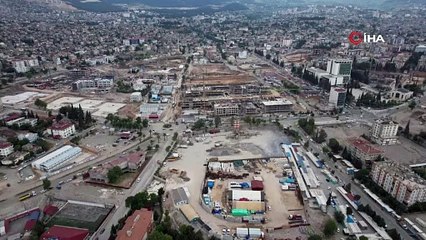 6 Şubat depremlerinin merkez üssü 15 ay sonra havadan görüntülendi