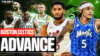 Celtics Eliminate Heat + First Round MVPs | The Big 3 NBA Podcast