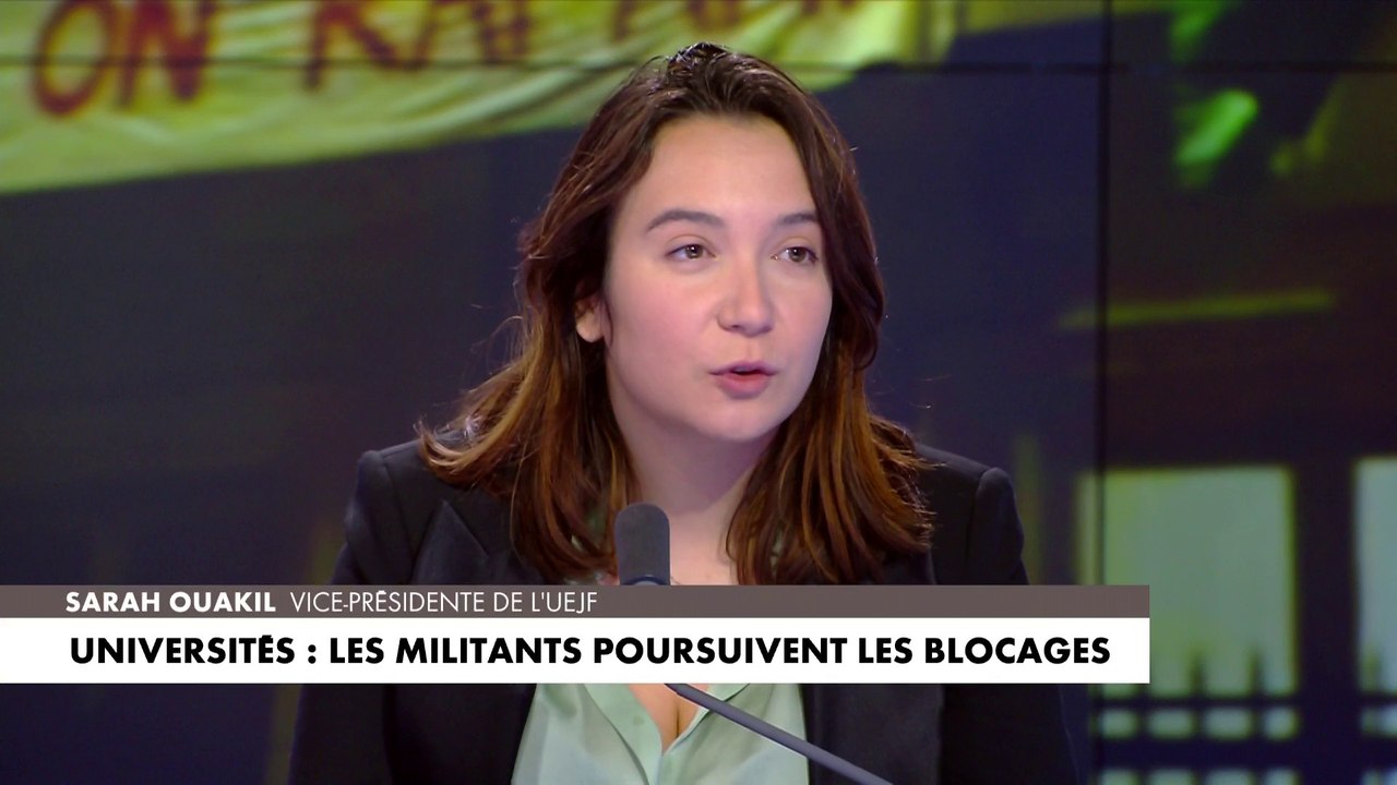 Sarah Ouakil : «Nous sommes pour une mobilisation militante du moment qu'elle est sereine et non-violente»