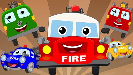 Ralph and rocky | Fire Truck Song | Fire Trucks | Vehicle Songs And Rhymes