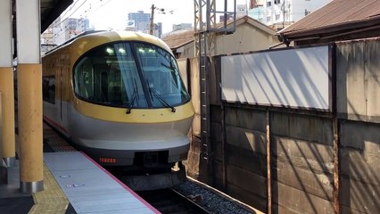賢島行き特急　伊勢志摩ライナー　鶴橋駅停車シーン