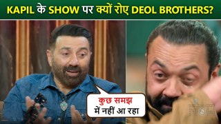 Bobby Deol cried bitterly on this statement of Sunny Deol. The Great Indian Kapil Show