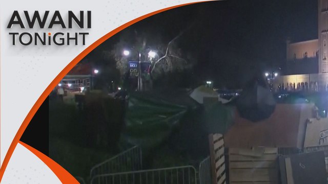 AWANI Tonight: UCLA pro-Palestine students in standoff with police