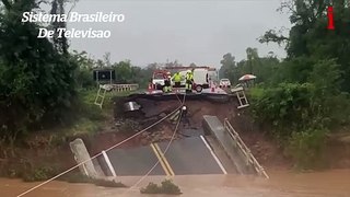 Flooding in Brazil's Rio Grande do Sul after heavy rainfall