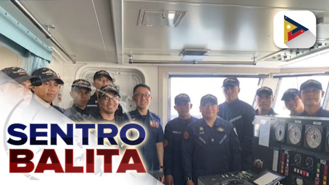 Mga tripulante ng BRP Bagacay na nagsagawa ng Humanitarian Mission sa Bajo De Masinloc, kinilala ng PCG