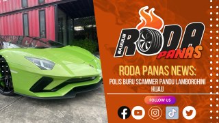 Polis Buru Scammer Pandu Lamborghini Hijau, News