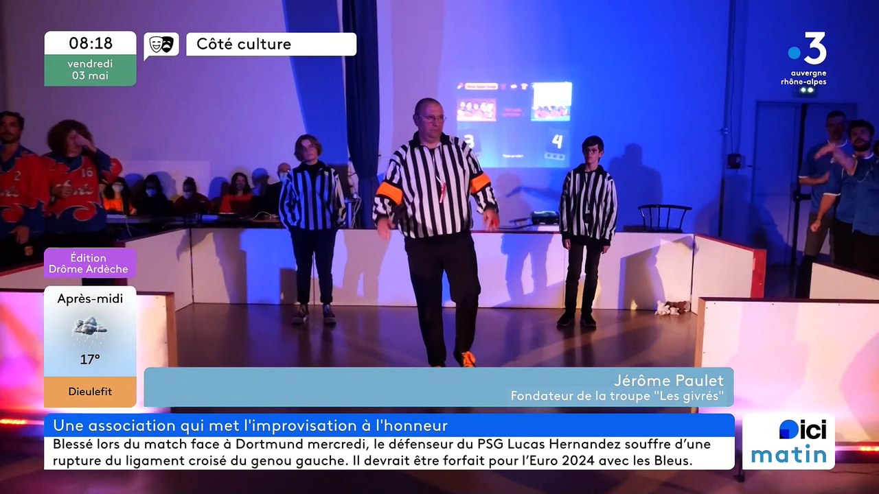 Valence : Les Givrés, une association qui cultive l'improvisation