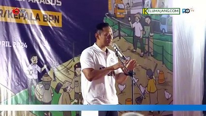 Agus Yudhoyono Serahkan 1500 Sertifikat Tanah di Cianjur dan Tanam Bibit Asparagus CSR PT. PLN