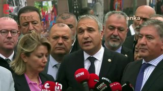 CHP'lilerden Milli Eğitim Bakanlığı önünde 'yeni müfredat' eylemi