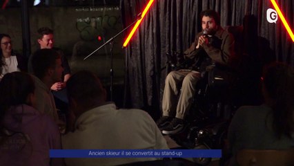 Reportage - Ancien skieur, il se convertit au stand-up - Reportages - TéléGrenoble