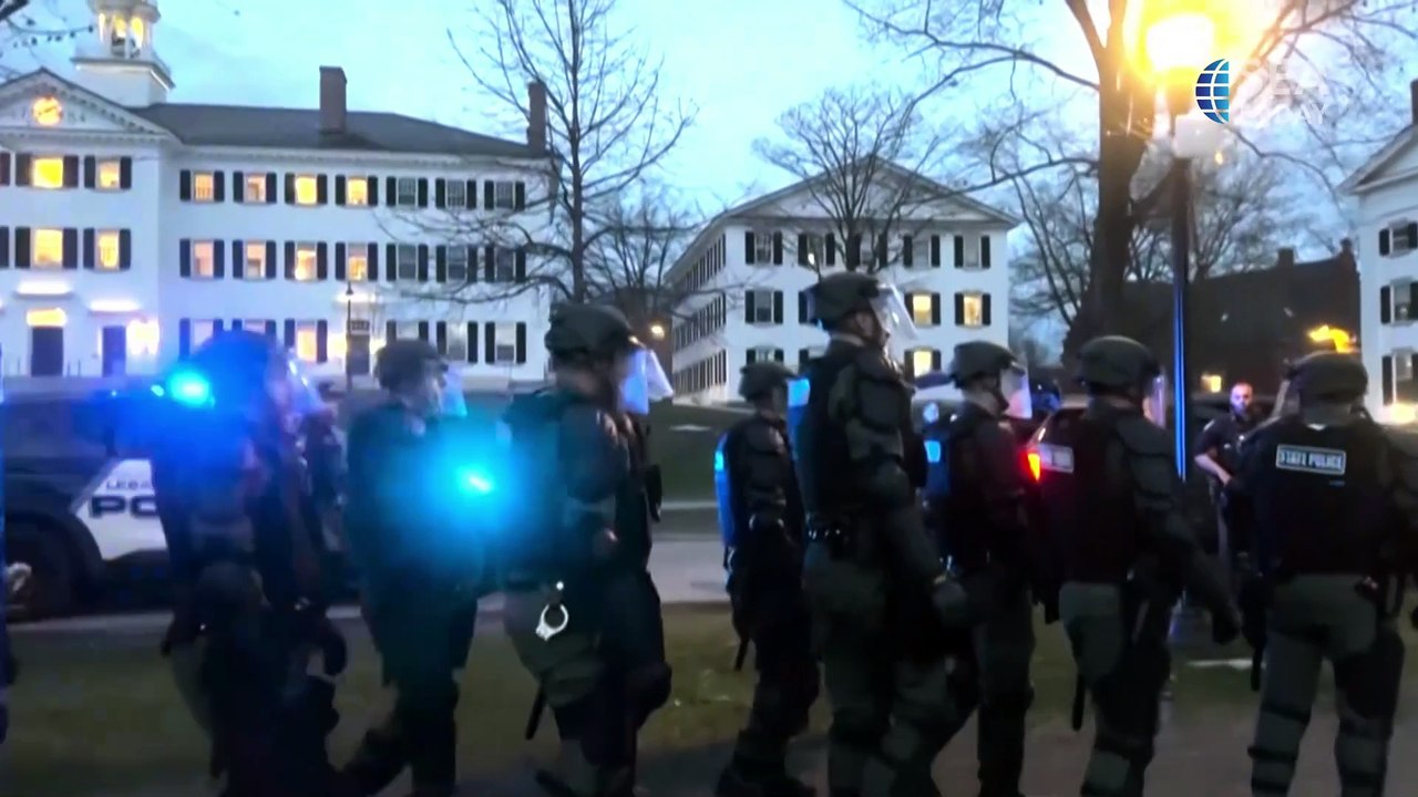 Police Take Down Tents, Arrest 90 At Dartmouth College