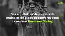 Des squelettes dépourvus de mains et de pieds découverts sous la maison Hermann Göring