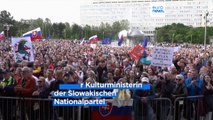 Tausende protestieren in der Slowakei gegen Überarbeitung des Rundfunks