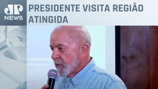 Lula diz que não vão faltar recursos para ajudar RS