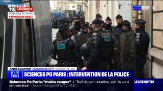 Mouvement propalestinien: une intervention de police en cours à Sciences Po Paris