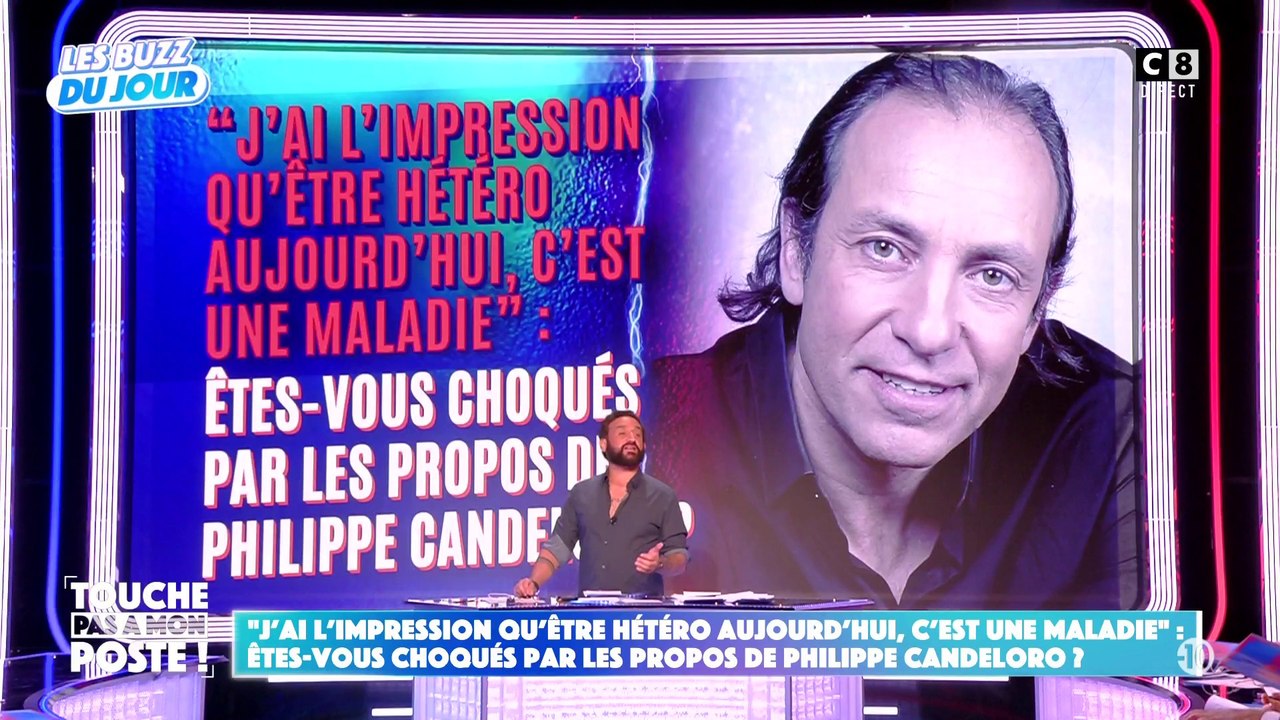 "J’ai l’impression qu’être hétéro aujourd’hui, c’est une maladie" déclare Philippe Candeloro
