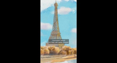 Comment savoir si l'eau de la Seine est assez propre pour s'y baigner ?