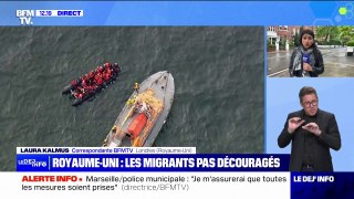 Royaume-Uni: 711 migrants arrivés illégalement sur 14 bateaux en un jour, un record en 2024