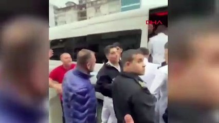 Servis kiralayan öğrencilere saldıran dolmuşçular daha önce de başka midibüsün yolunu kesmiş!