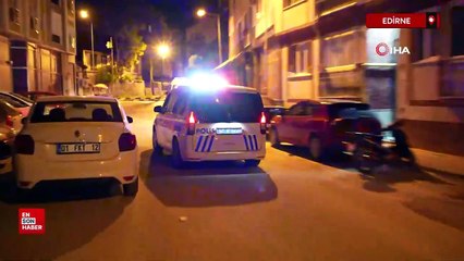 Edirne'de kaçak göçmen operasyonu