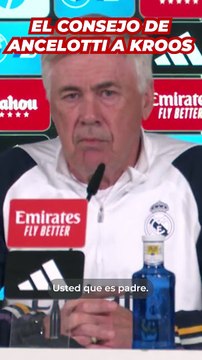 El consejo de Ancelotti a Kroos sobre su futuro