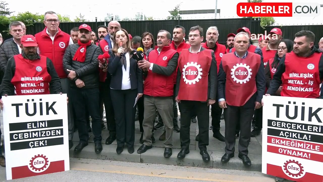 DİSK, TÜİK'in düşük enflasyon rakamlarına tepki gösterdi