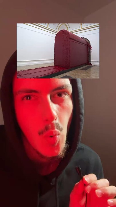 Je précise qu'il existe d'autres significations rattachées à cette œuvre notamment sur l'architecture, j'ai privilégié un côté un peut + poétique  (Anish Kapoor, svayambhu (2007)