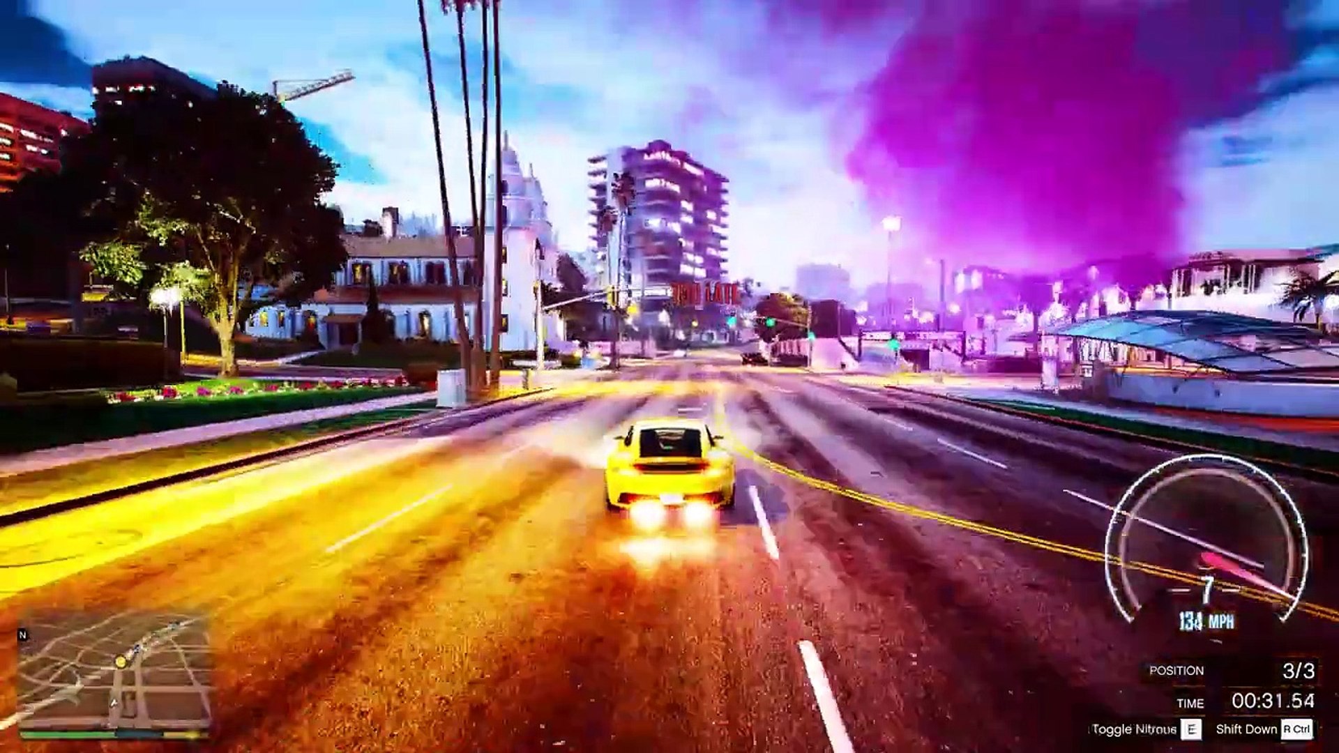 GTA 5 Drag Races Gameplay - Free To Use