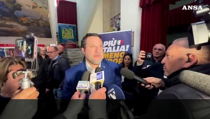 Salvini a Livorno, "i fascisti rossi sono gli ultimi rimasti"