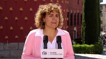 Montserrat, candidata del PP a las elecciones europeas, no 