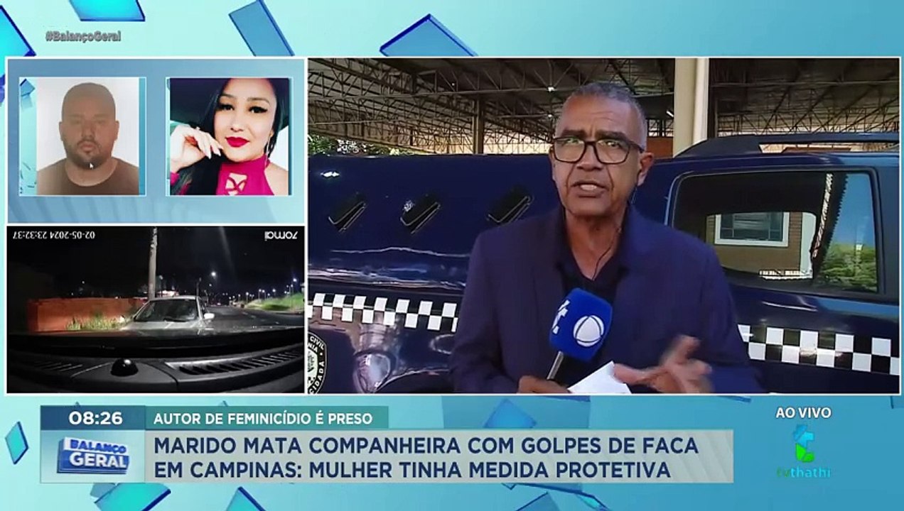 Suspeito de feminicídio em Campinas é preso em Paulínia horas depois de cometer o crime