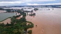 Brezilya'da felaket: Baraj patladı