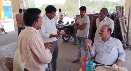 समर्थन मूल्य केंद्र का आज जिला रसद अधिकारी ने निरीक्षण