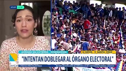 Fallo que favorece al congreso arcista es una “devolución de favores” por la autoprórroga, dice Adriana Salvatierra