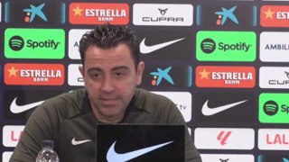 Rueda de prensa de Xavi Hernández, previa al Girona vs. FC Barcelona