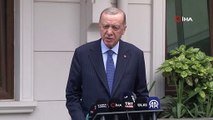 Cumhurbaşkanı Erdoğan, gazetecilerin sorularını yanıtladı: Türkiye'nin buna ihtiyacı vardı