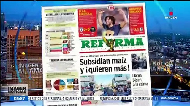 Primeras planas de los periódicos | 3 de mayo de 2024