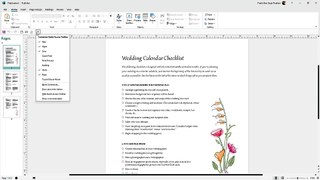 Microsoft Publisher Section 71 Quick Access Toolbar