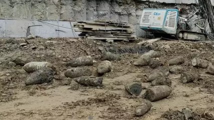 Beyoğlu'nda inşaat çalışmasında mühimmat bulundu