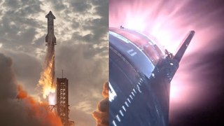 Time-Lapse Of Relive SpaceX Starship's Epic Third Launch