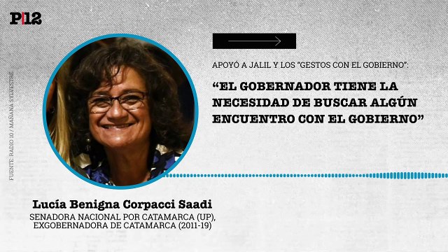 Lucía Corpacci apoya a Raúl Jalil y al gesto de acompañar la Ley Bases: “el gobernador tiene la necesidad de buscar algún encuentro con el gobierno”