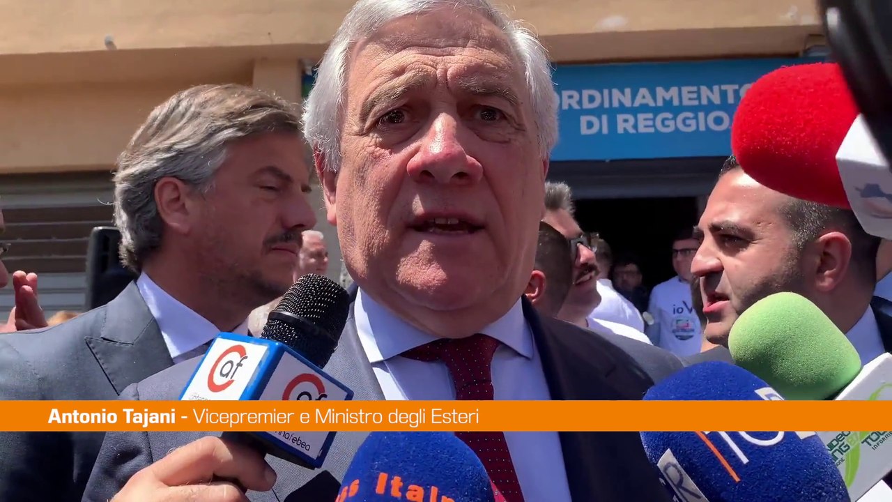 Tajani "Non manderemo soldati italiani in Ucraina"