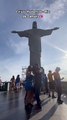 Casal de SC diverte seguidores dançando pelos pontos turísticos do Brasil