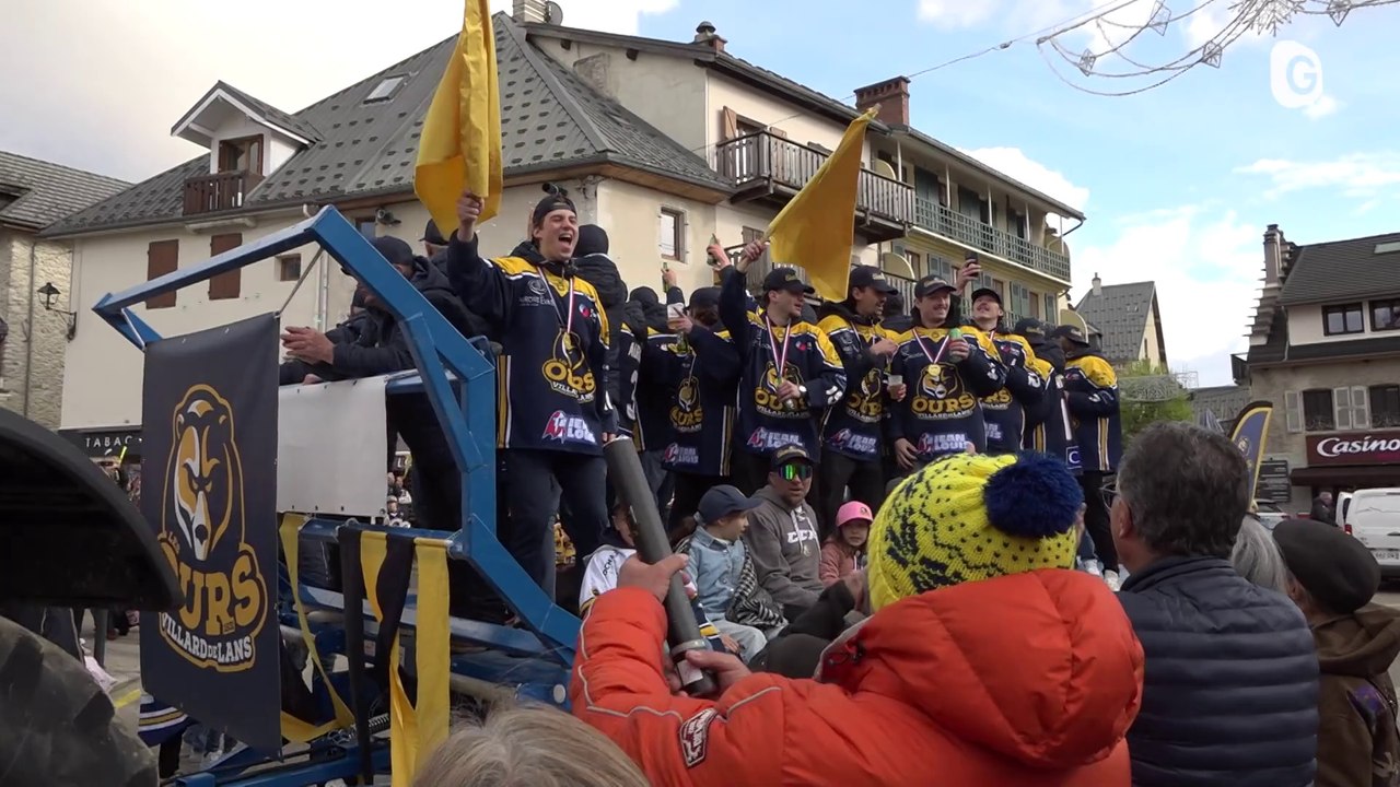 Reportage - Hockey sur glace : les Ours de Villard champions de D2