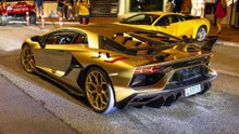 The EPIC Monaco Supercar Nightlife 2023 #3 (Gold Aventador SVJ, Mansory 812, STO, Competizione)