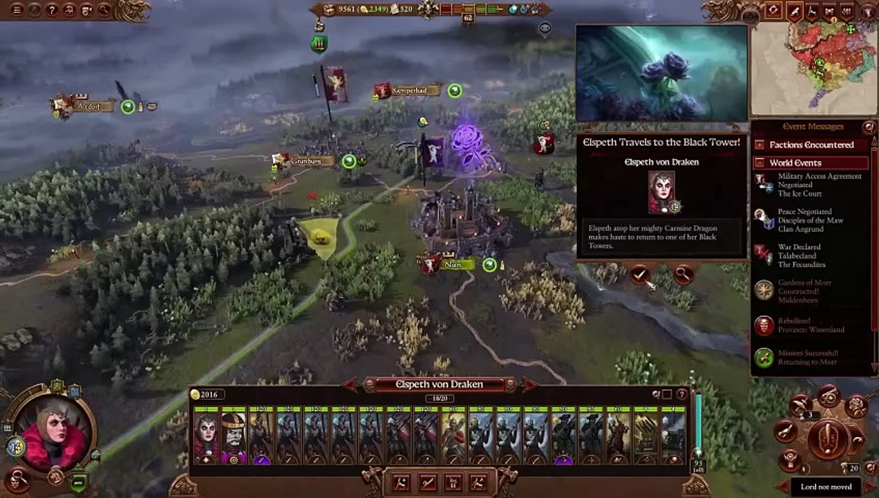 Der Trailer zur neuen Imperiums-Kommandantin Elspeth von Draken in Total War: Warhammer 3